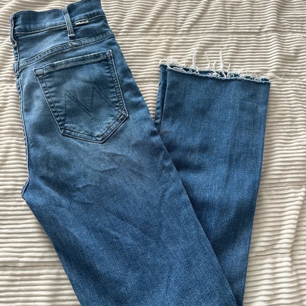 MOTHER The Hustler Ankle Fray